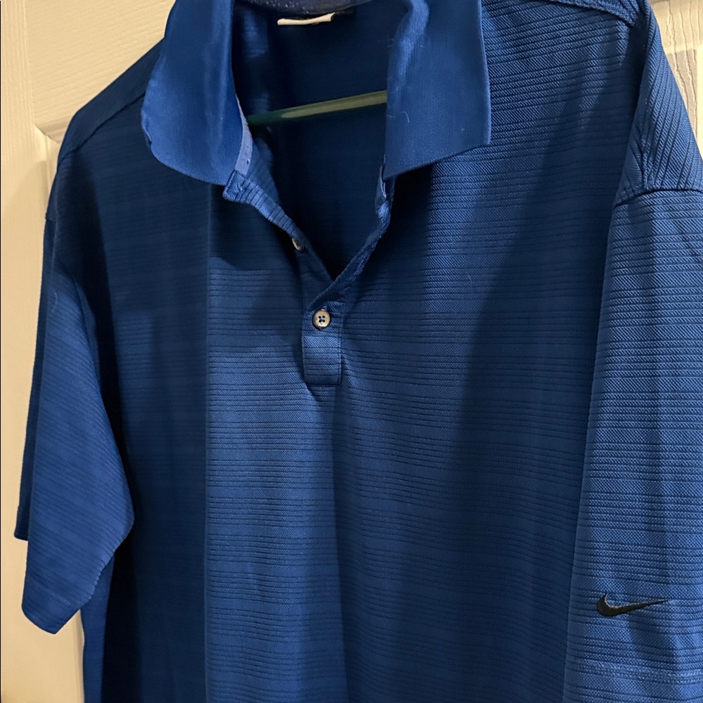 Nike Men's Deep Blue Polo Shirt